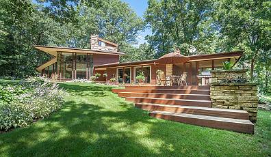 Wisconsin Modern: Frank Lloyd Wright-Inspired Home
