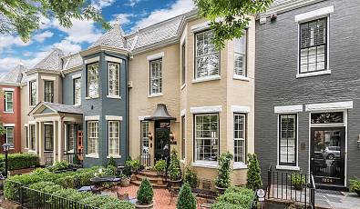 Handsome Brick Townhouse on a Top Fan District Block