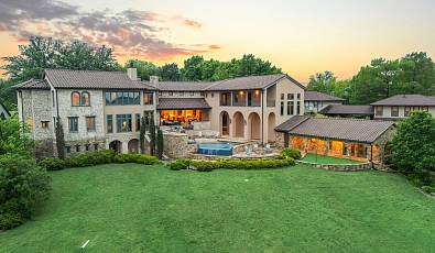 Lakefront Spanish-Inspired Estate in Heath, TX