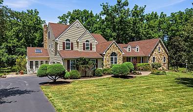 Private Multi-Generational Estate on Over an Acre in Southern Lehigh