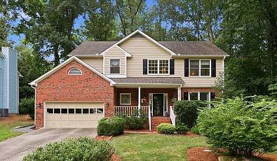 Pretty Carrboro Home Showcasing Quality Updates