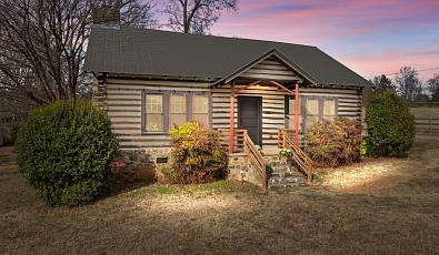 One-of-a-Kind Historic Log Cabin