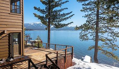 The Residence at Timber Point - Lake Front home on Lake Tahoe