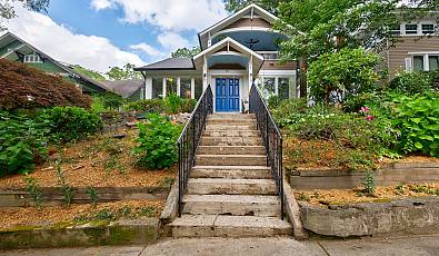 Truly stunning, one of a kind home located less than two blocks to Piedmont Park and the corner of Tenth and Piedmont.